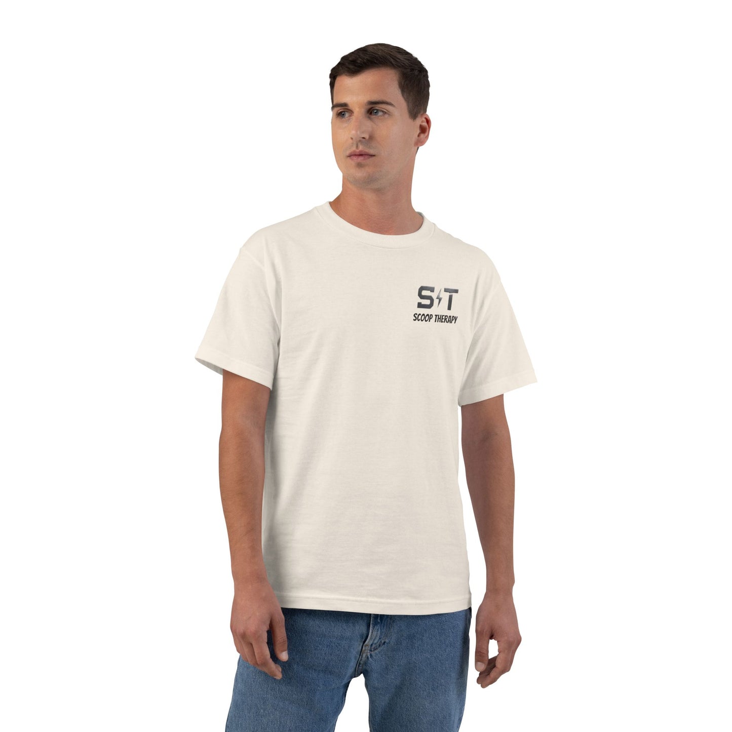 Gorilla Strength Graphic T-Shirt — “S.T. KEEP PUSHIN” Chest Logo