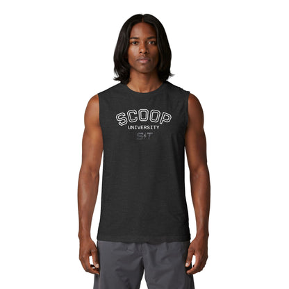 SCOOP University Muscle Tank — Retro Collegiate Athletic Tank Top