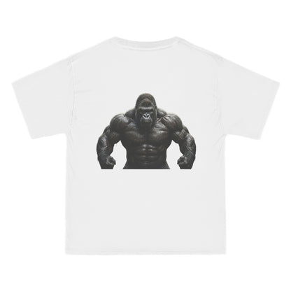 Gorilla Strength Graphic T-Shirt — “S.T. KEEP PUSHIN” Chest Logo