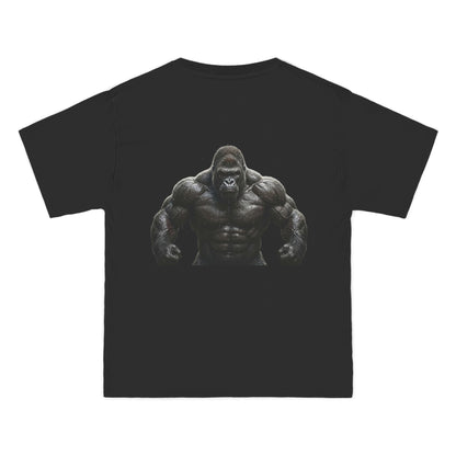 Gorilla Strength Graphic T-Shirt — “S.T. KEEP PUSHIN” Chest Logo